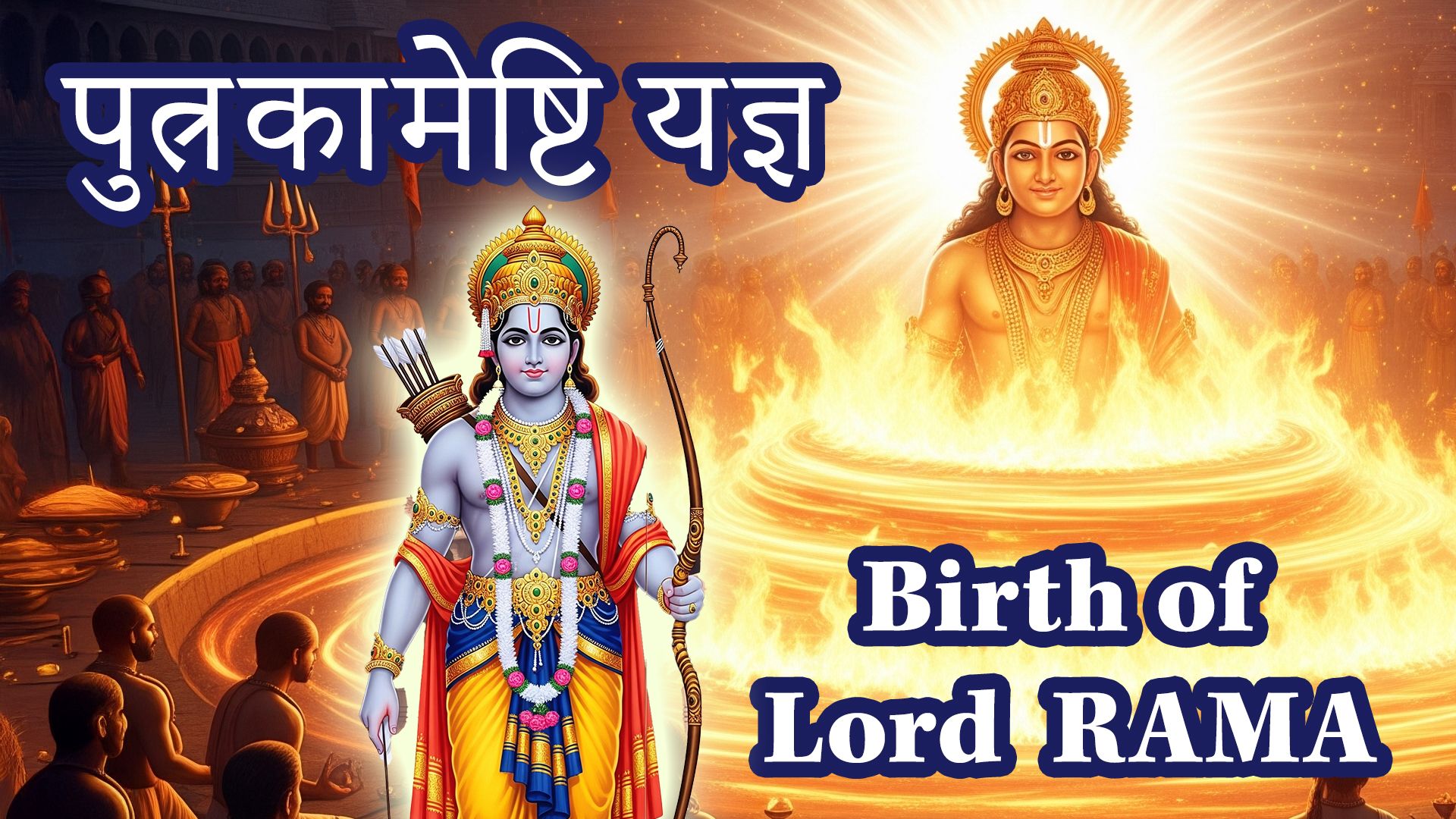 Putrakameshti Yajna - The Birth of Lord Rama #Ramayana #Valmiki #Ram